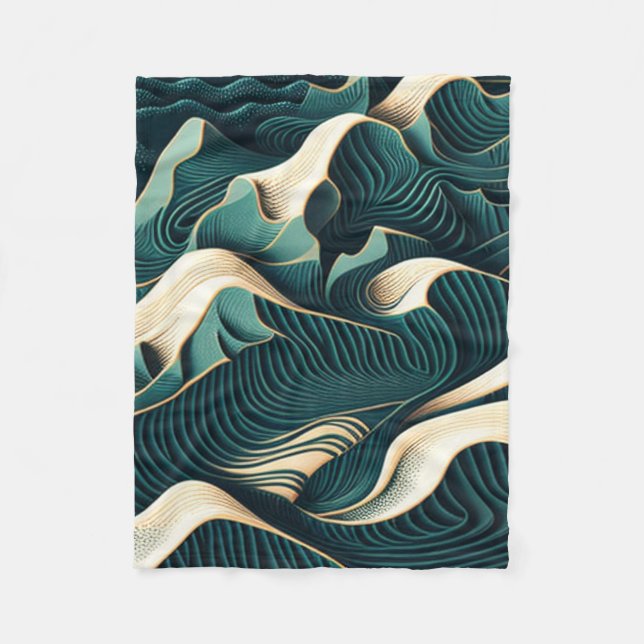 Flowing Harmony Fleecefilt (Framsidan)