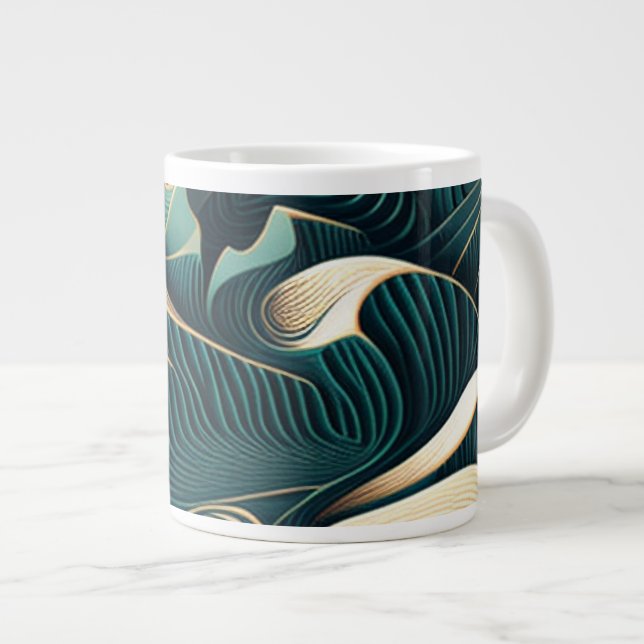 Flowing Harmony Jumbo Mugg (Framsida höger)