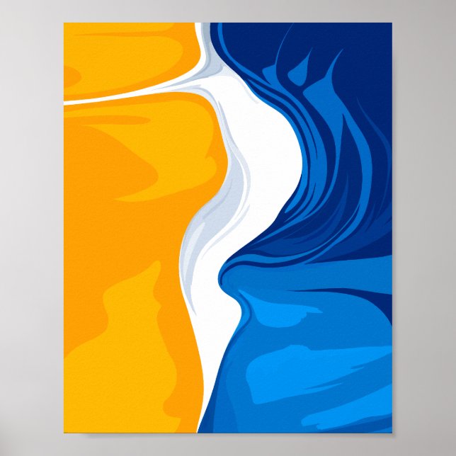 Flowing Harmony of Warmth and Depth Poster (Framsidan)