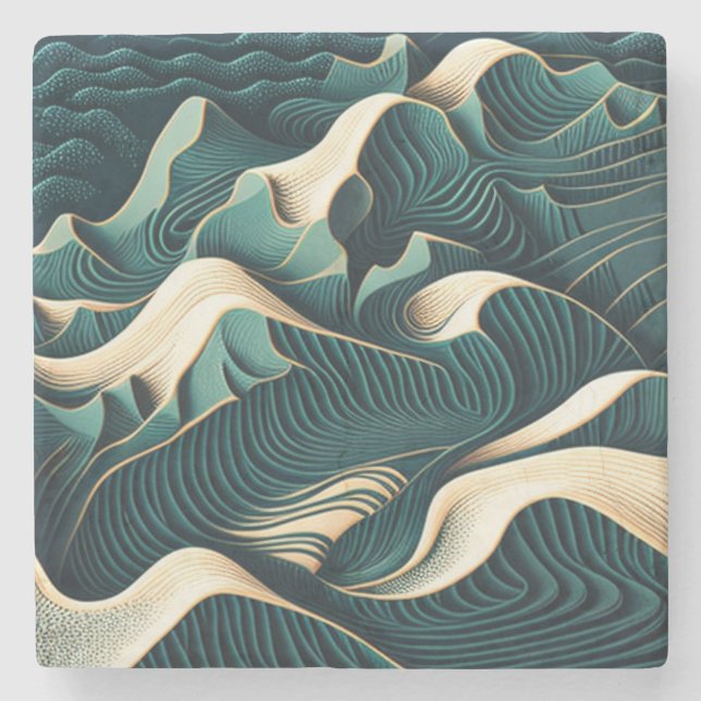 Flowing Harmony Stenunderlägg (Framsidan)