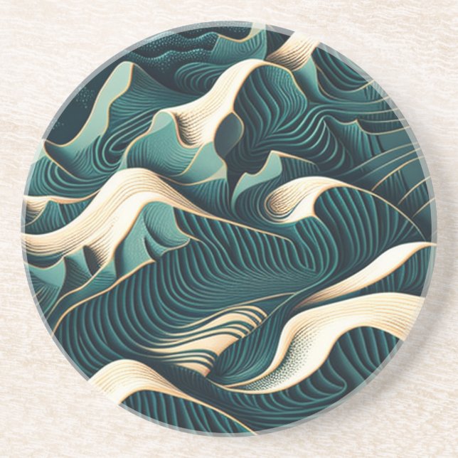 Flowing Harmony Underlägg (Framsidan)