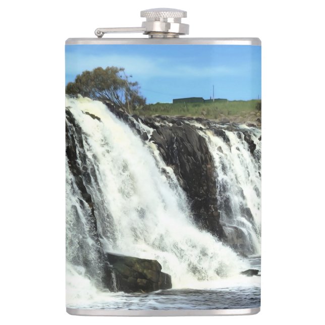 Flowing Waters of Hopkins Falls Fickplunta (Framsidan)