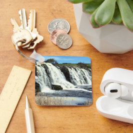 Flowing Waters of Hopkins Falls Nyckelring