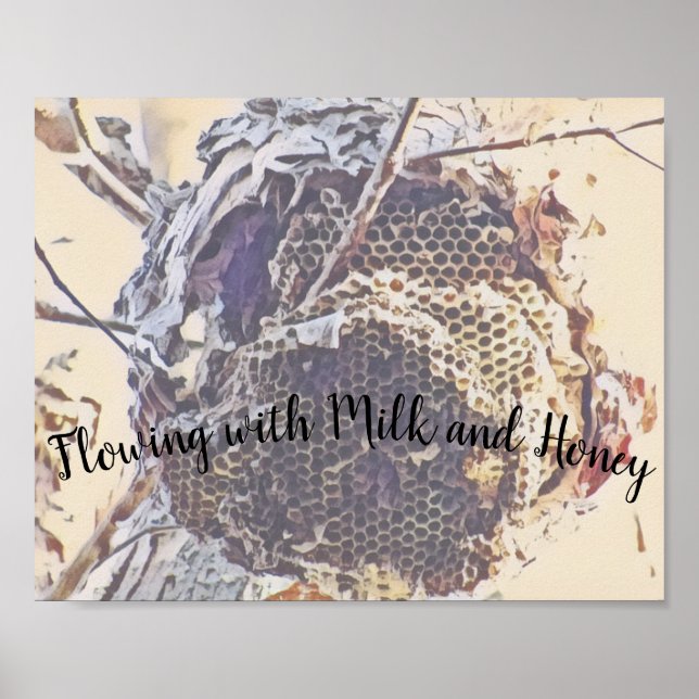 Flowing with Milk and Honey  Poster (Framsidan)