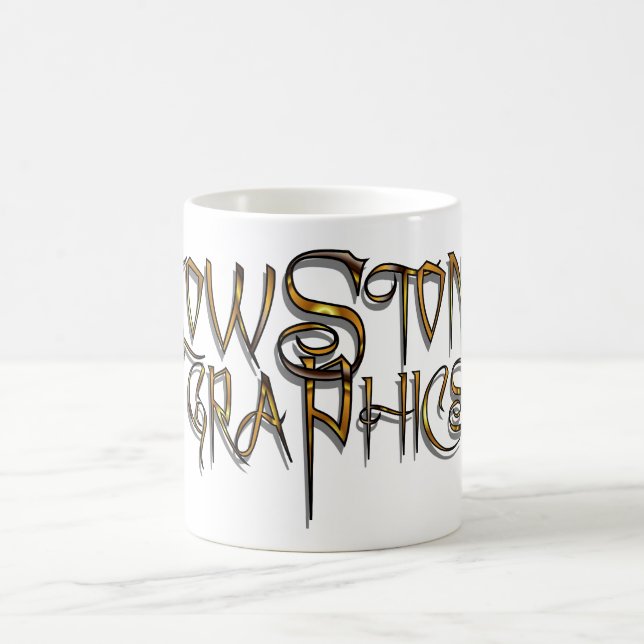 Flowstone Graphics logotyp Kaffemugg (Center)