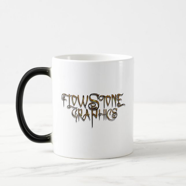 Flowstone Graphics logotyp Magisk Mugg (Vänster)