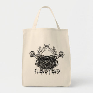 Flowstone Graphics Pixies Logotyp Tygkasse