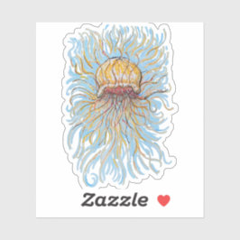 Flowy Jellyfish Klistermärken