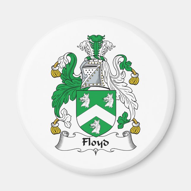Floyd Family Crest Magnet (Framsidan)