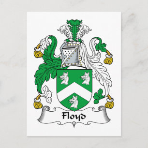 Floyd Family Crest Vykort