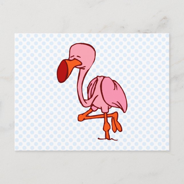 Floyd Flamingo Vykort (Framsida)