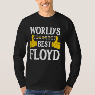 Floyd Surname Funny Team Family Efternamn World's T Shirt