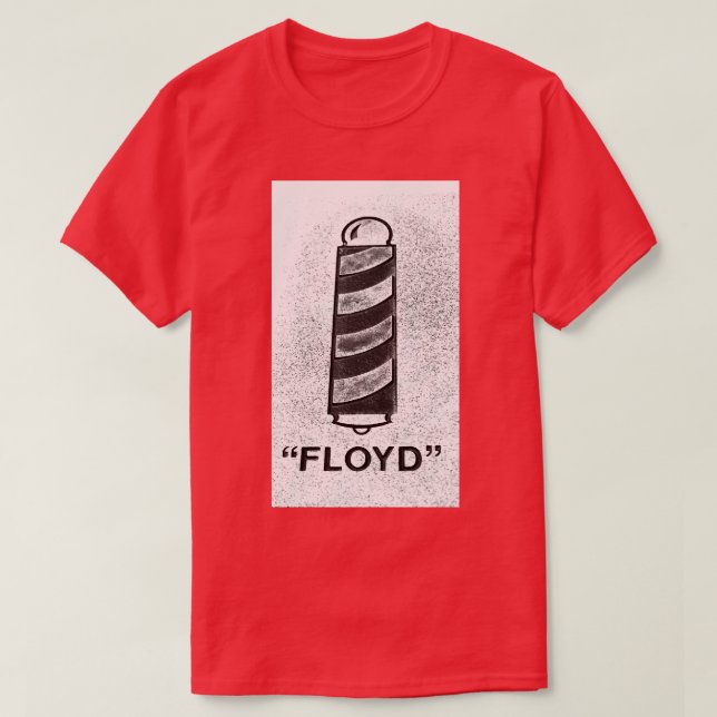 Floyd'Barber från Mayberry T Shirt (Design framsida)