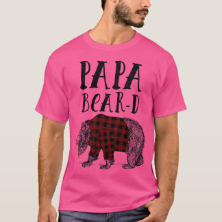 Flskanal Pappa Bear Beard T Shirt