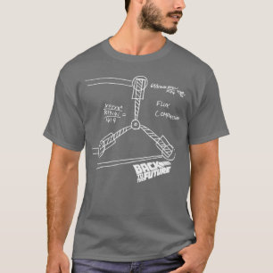 Flu Kondensator Skiss Backohe Framtid vintage flic T Shirt