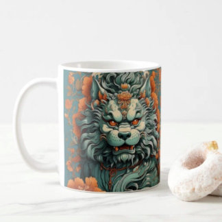 Flu Lejonet av Visdom Kaffemugg