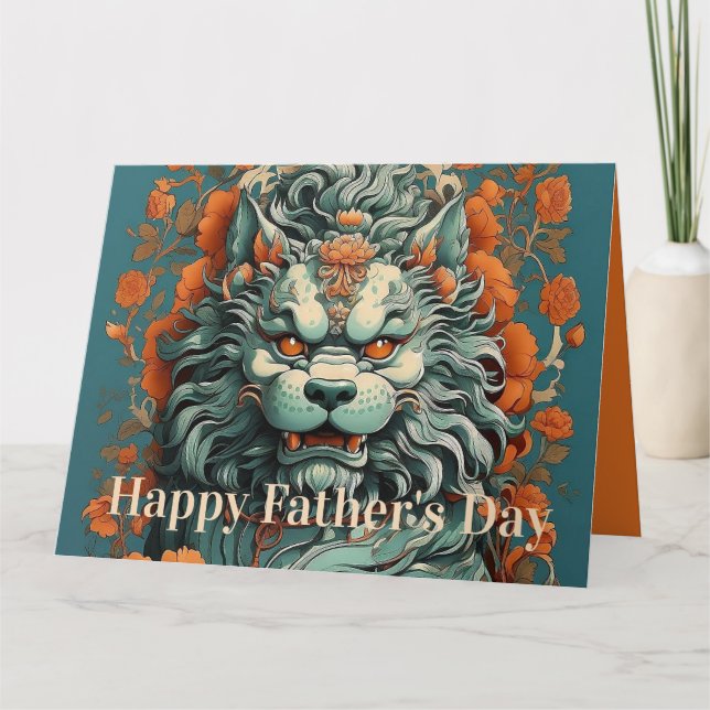 Flu Lion of Wisdom Kort (Framsida)