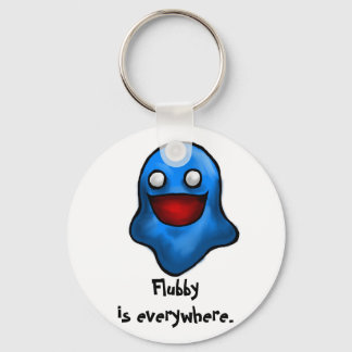 Flubby är hela nyckelkedjan nyckelring