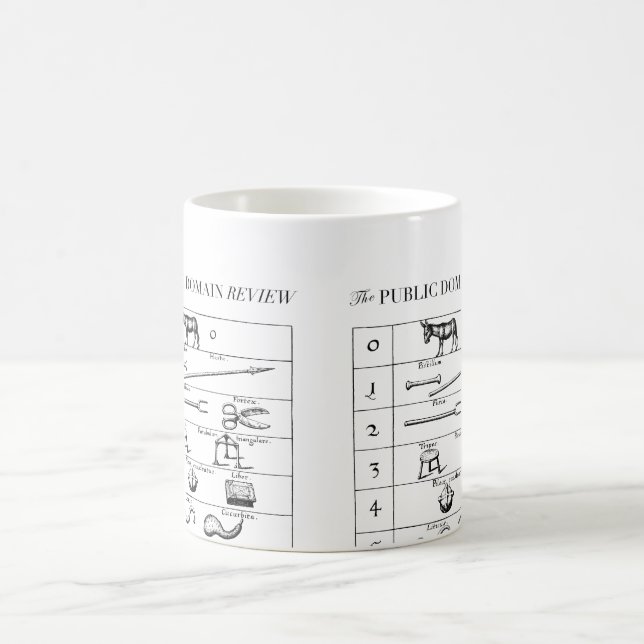 Fludd rastermugg kaffemugg (Center)