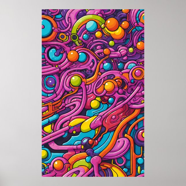 Fluency - Ken Gage Art Poster (Framsidan)