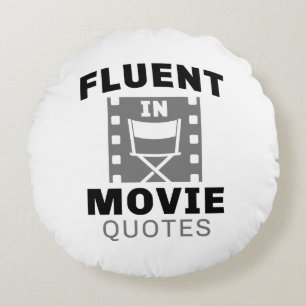 Fluent i filmcitat rund kudde