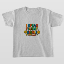 Fluent i Giggles Kids Tee