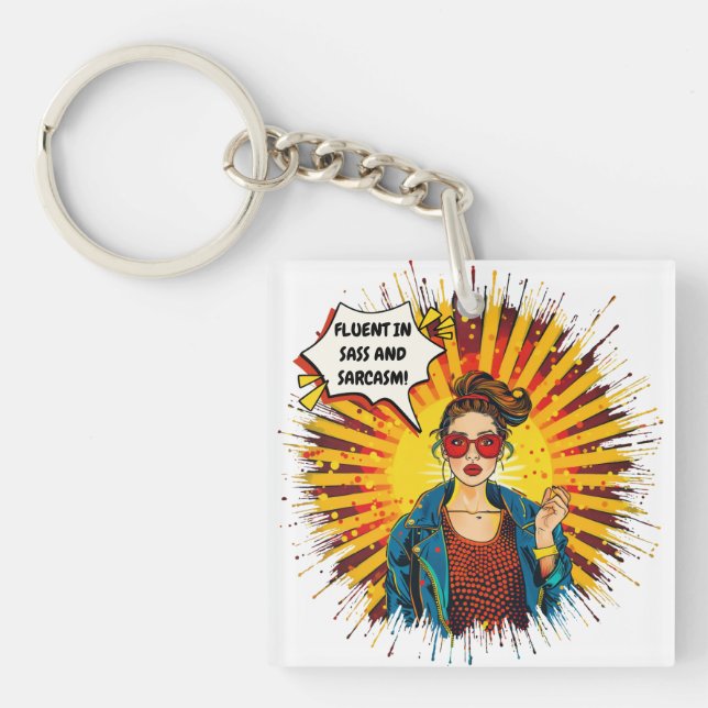 Fluent i sass och Sarcasm (Framsidan)