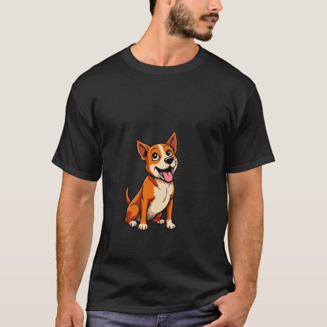 Fluent i Woofs T Shirt (Framsida)