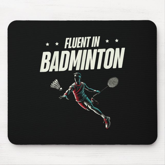 Fluent in Badminton Player Shuttle Musmatta (Framsidan)