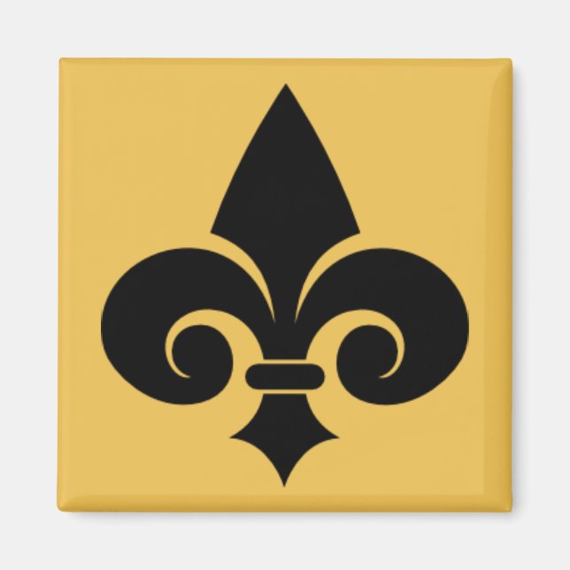 Fluer De Lis Magnet (Framsidan)