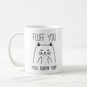 Fluff du fluffin Fluff Kaffemugg
