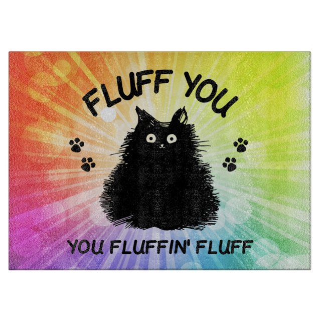 Fluff du fluffin Fluff Kattunge (Framsidan)