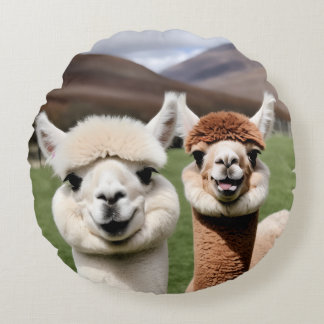 Fluff & Friendship Rund Kudde