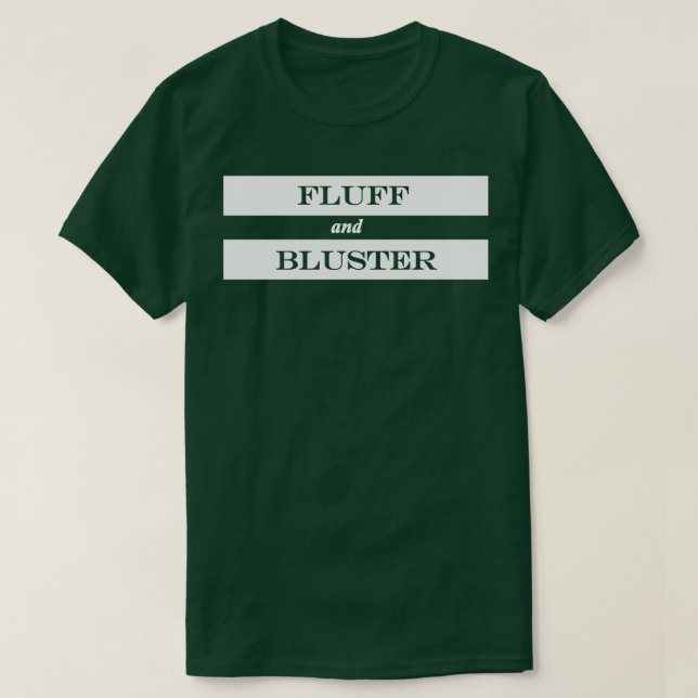 fluff och blåster t shirt (Design framsida)