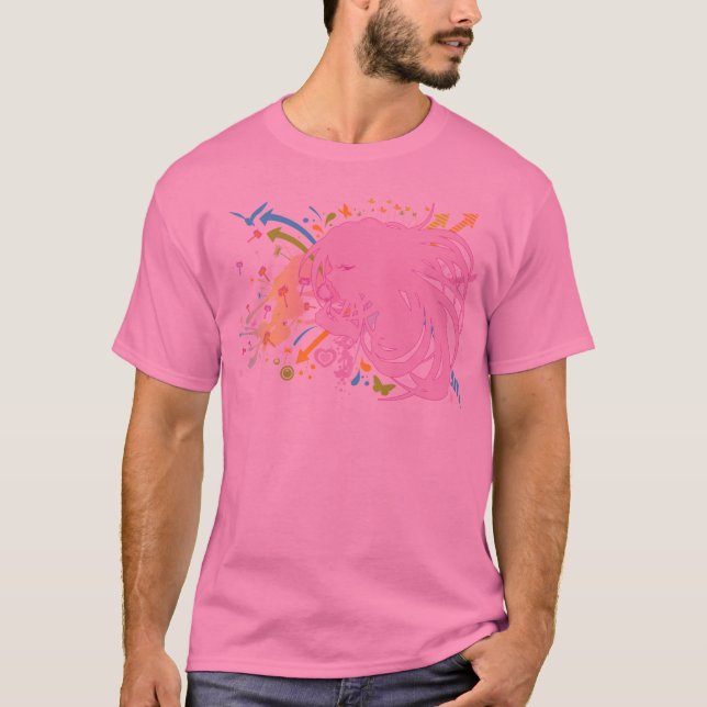 Fluff_of_a_dandelion T Shirt (Framsida)