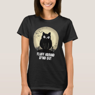 Fluff Runtom Och Ta Reda På Rolig Fluff Halloween T Shirt