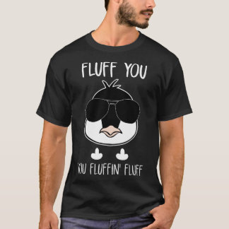 fluffa dig dig t-skjortor för fluffinluddhöna t shirt