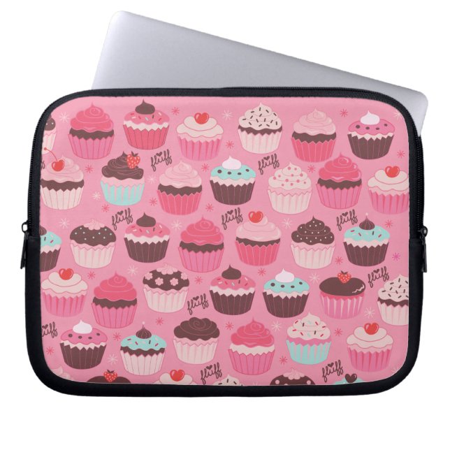 Fluffcakes - Laptop sleeve (Framsidan)