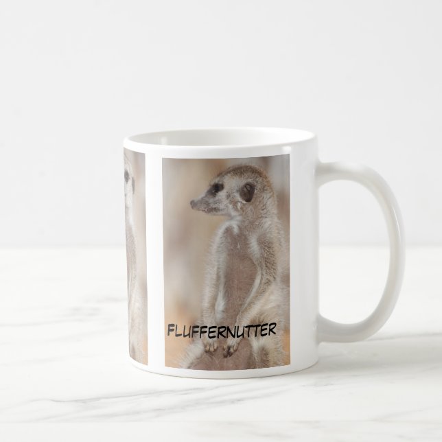 Fluffernutter meerkatmugg kaffemugg (Höger)