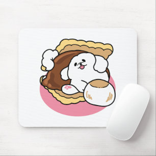 Fluffier Than a S'more - Cute Hund and Dessert Pun Musmatta