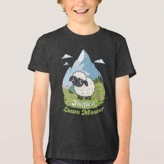 Fluffiest Lawn Mower – Adorable Blacknose Sheep T Shirt