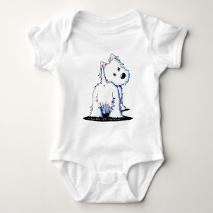Fluffig ända Westie Tee