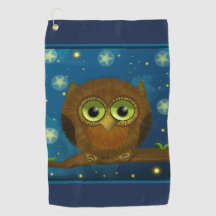 Fluffig Brun Uggla