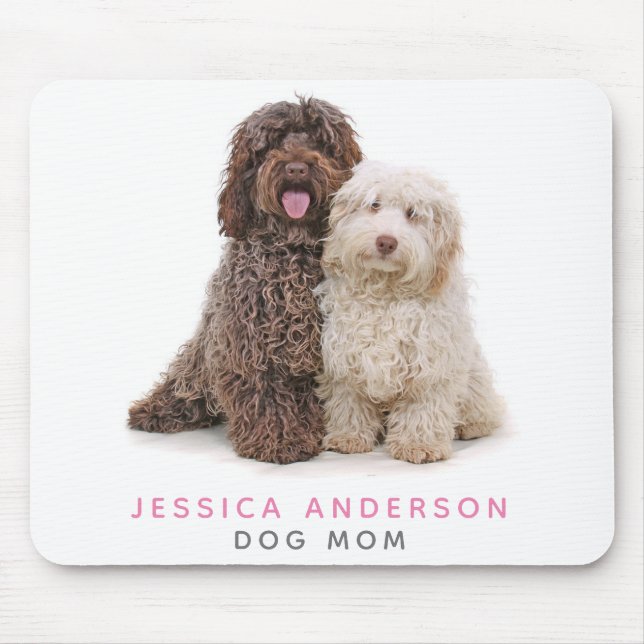 Fluffig gåva för Labradoodles hundmamma Musmatta (Framsidan)