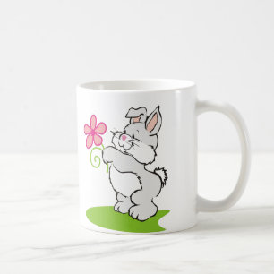 Fluffig kaninmugg kaffemugg
