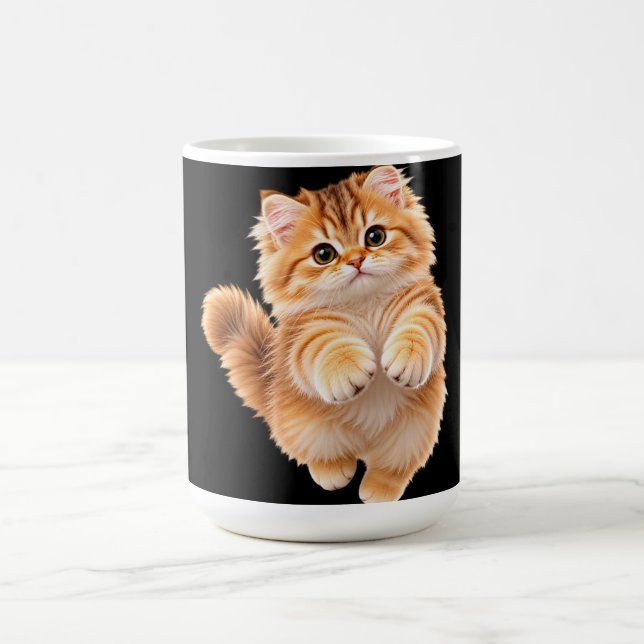 Fluffig kattunge  kaffemugg (Center)