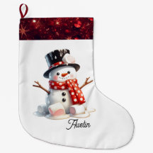 Fluffig marshmallow snöman
