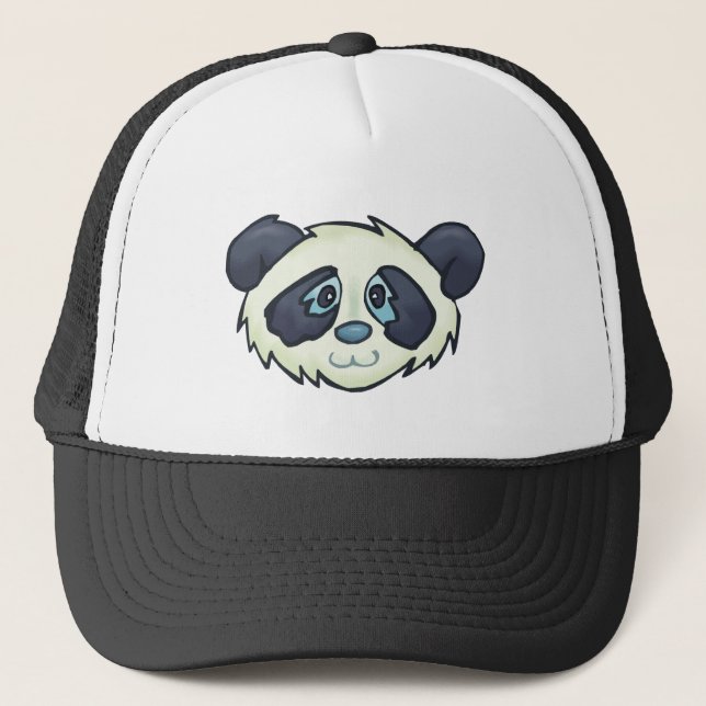 Fluffig Panda Keps (Framsida)