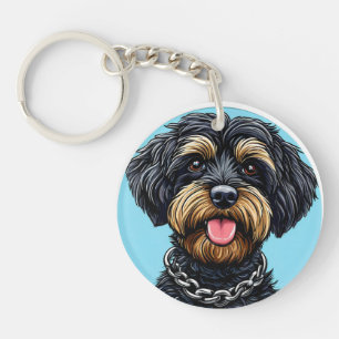 🔑 Fluffig Svart Hund Present Till Katter Och Hund