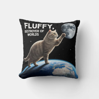 Fluffig, Världens Förstörare Kudde